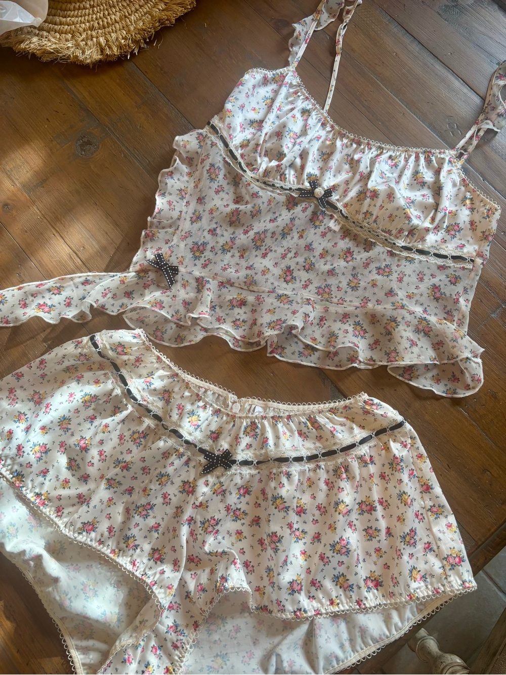 For love and lemons Samantha pajama set